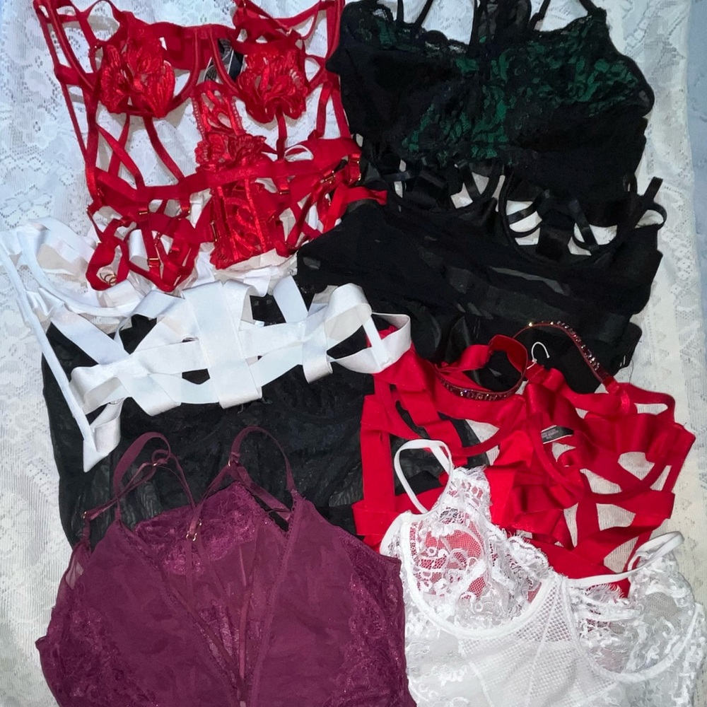 Victoria’s Secret, Adore Me Women's Intimates Lingerie bundle lot size large